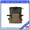 Leisure Casual Canvas Backpack for Student and Campus
