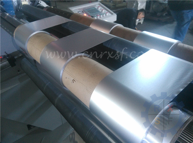 máquina del rewinder de la cortadora del papel de aluminio de 1300m m