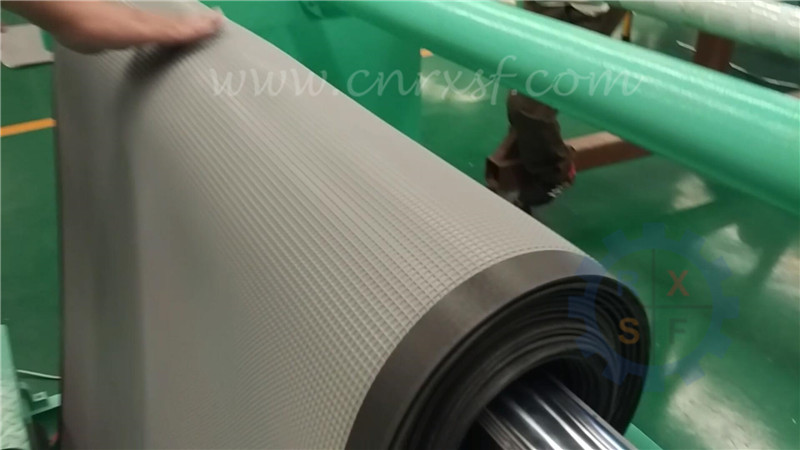 La machine élastique de laminage d'extrusion de résine de bande pour le réseau folâtre la garniture compétitive