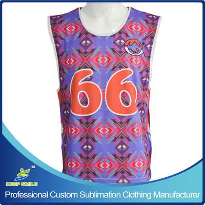 Custom Made Boy's Single Ply Sublimated Reversible Top