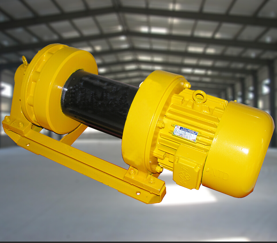 JK-D electric winch in straight structure design