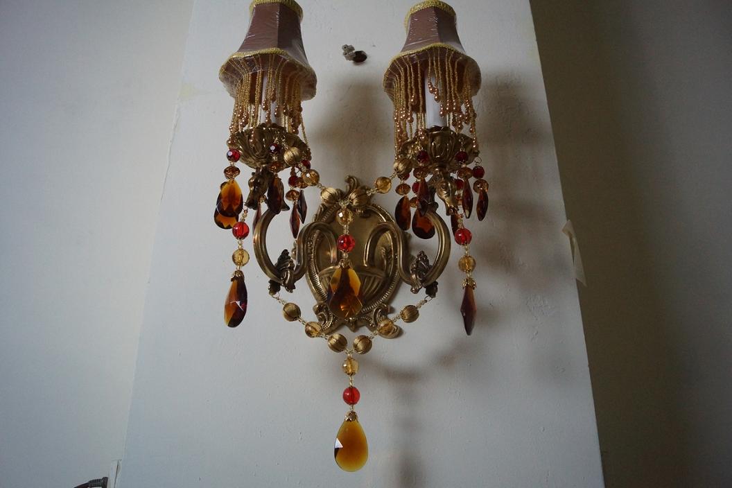 Европейский блестящий отель Crystal Wall Lamp (MB0702-2)