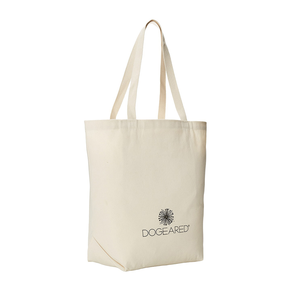 100%Cotton Recycled Large Size Tote Bags with Custom Logo Printed