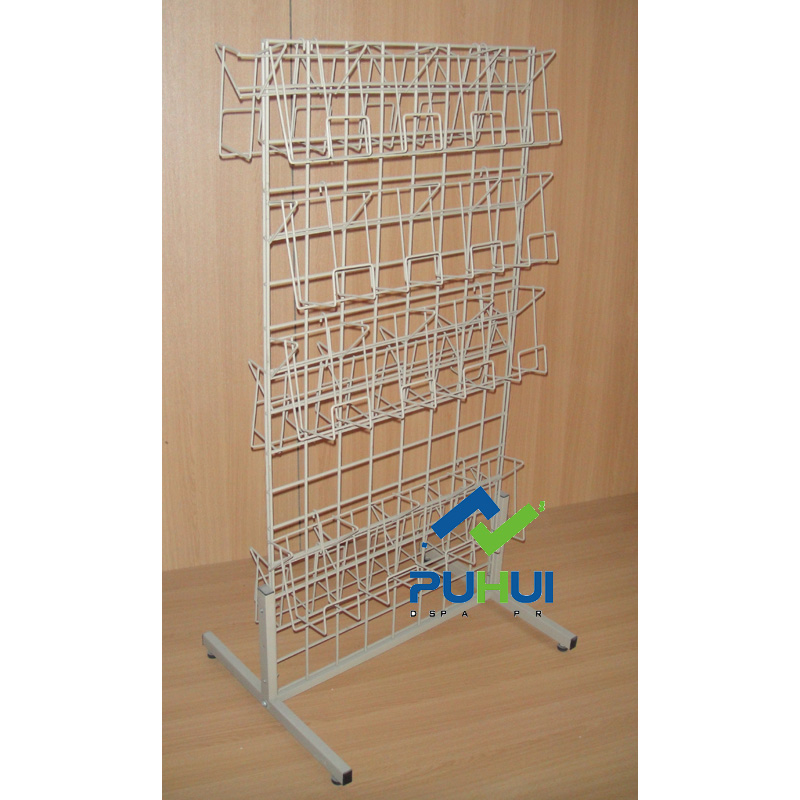 Double Sided Floor Standing DVD Display Fixture (PHYN139)