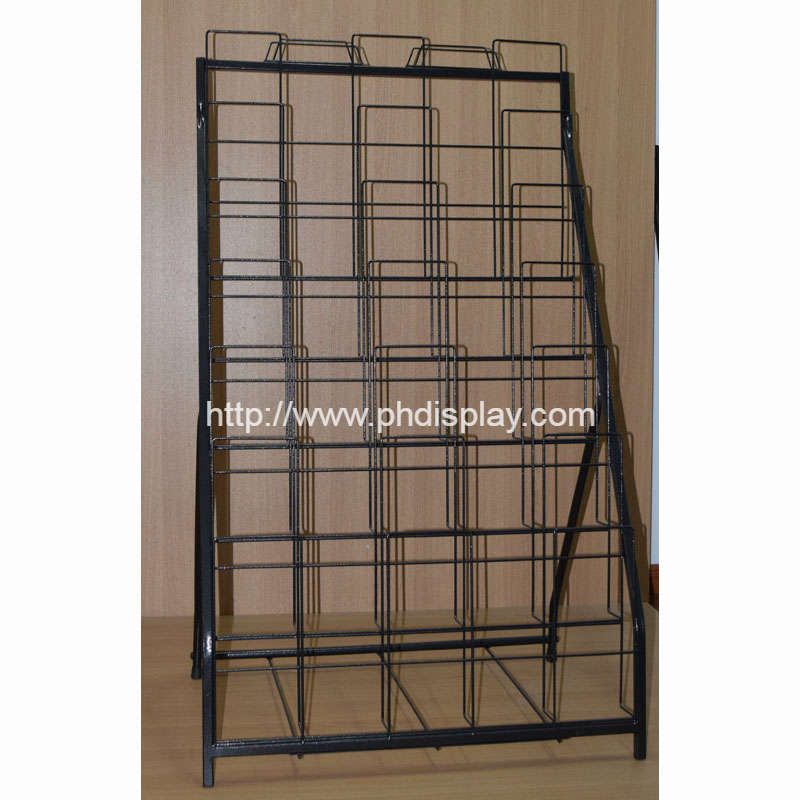 6 layers metal foldable door mats display stand (PHY3020) Buy door