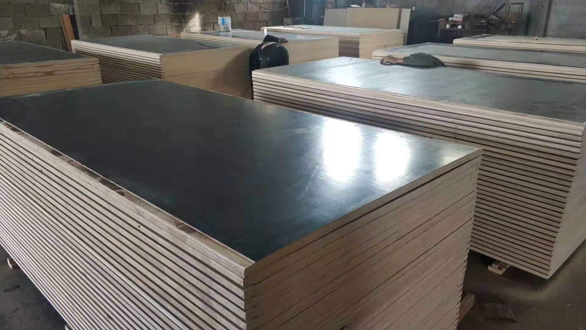 black container flooring plywood
