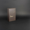 Wine Box Manufacturer Black PU leather wooden box for wine