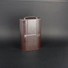 Wine Box Manufacturer faux leather packaging for bottles of wine