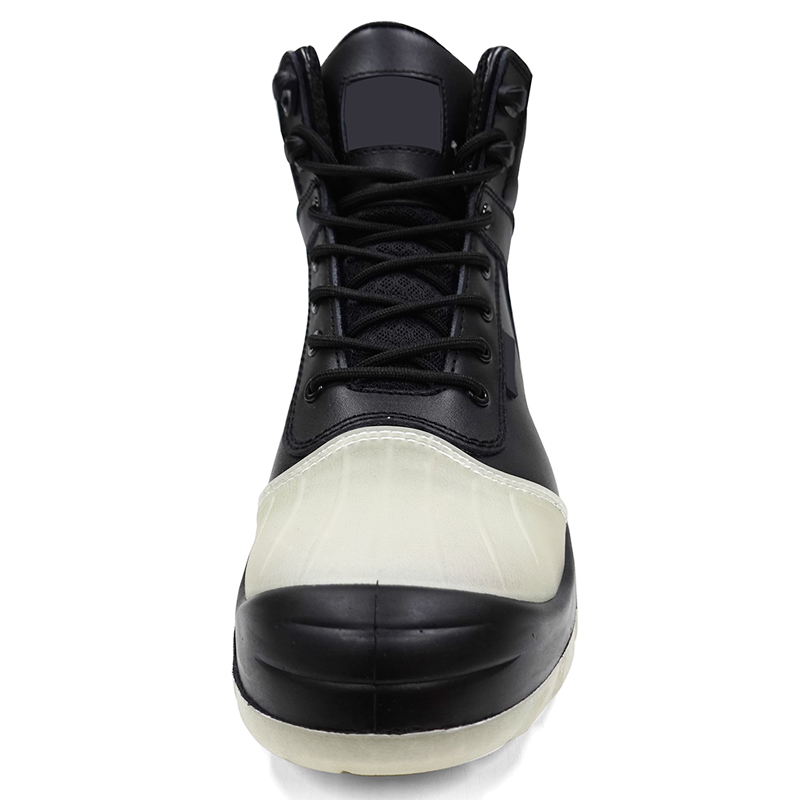 Self-luminous CE Approved Puncture Proof Industrial Safety Shoes Steel Toecap