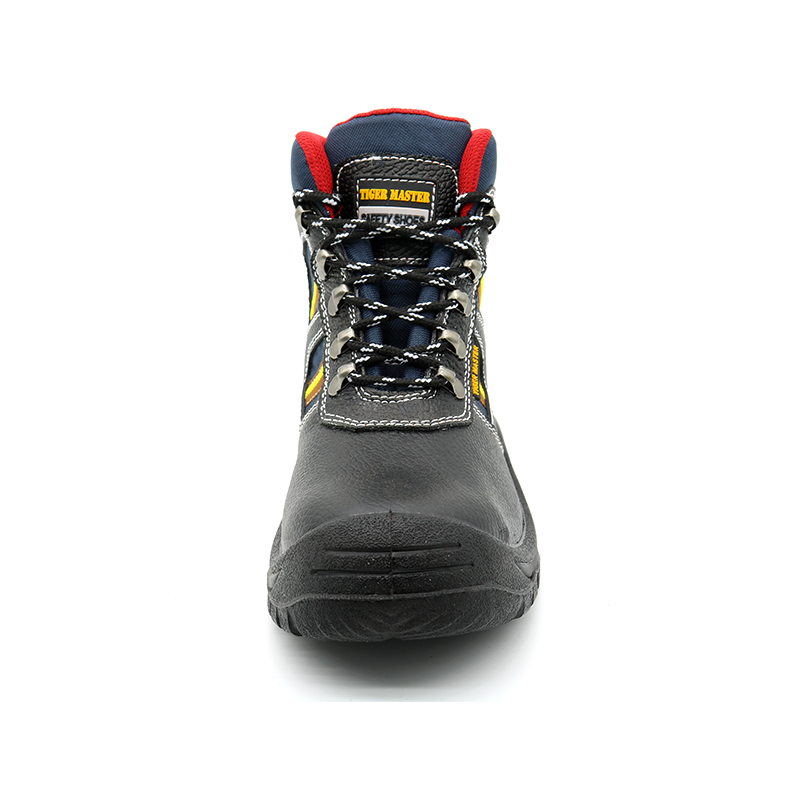 Anti Slip Oil Proof Men's Safety Boots Steel Toe Cap