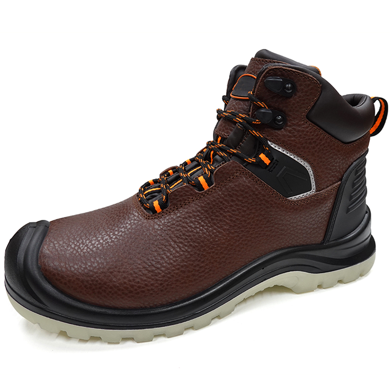 Genuine Leather Composite Toe Most Comfortable Safety Shoes for Work