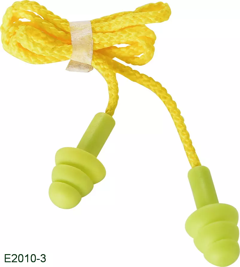 Noise Reduce Colorful Silicone Ear Plugs with Cord