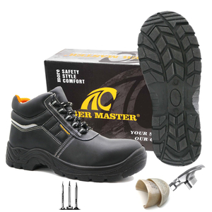 Composite toe prevent puncture safety shoes for men industrial