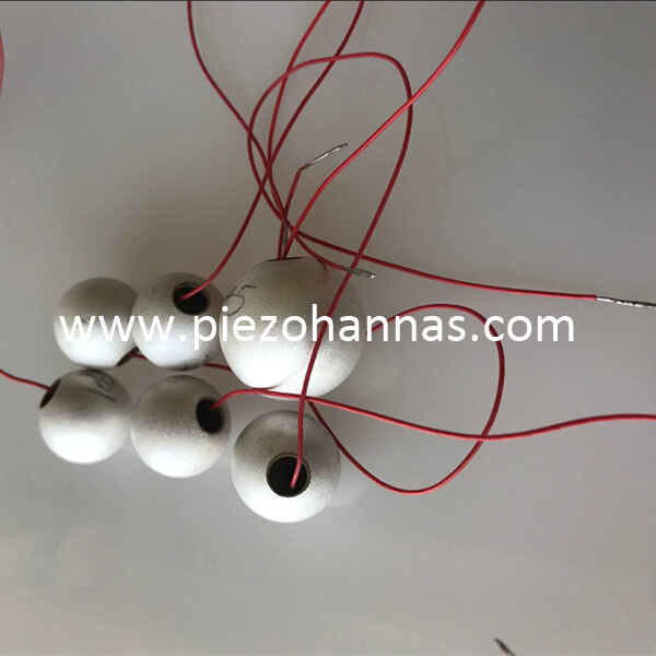 Transductor de hidrófono esférico de 25kHz Transductor acústico subacuático