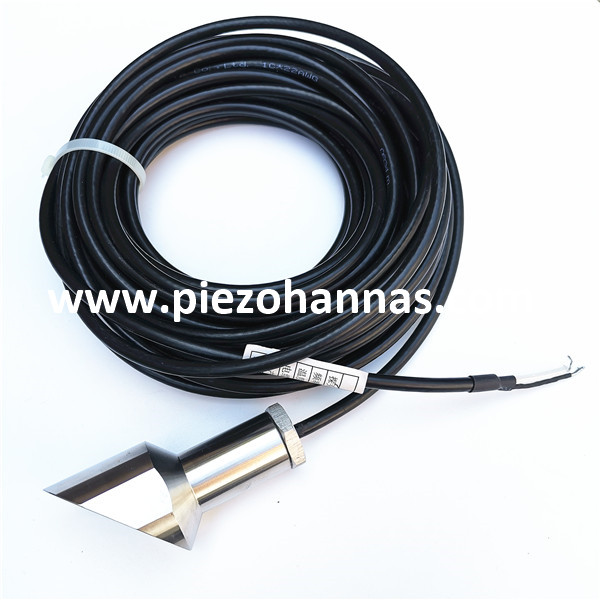 Transductor ultrasónico de abrazadera de 1 MHz para medición de flujo