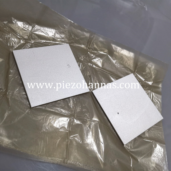 Placa de cerámica piezoeléctrica de alta sensibilidad para sensor de acelerómetros