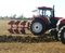Tractor hydraulic reversible plough mouldboard plow