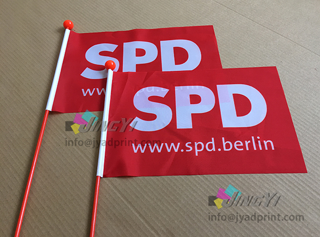 Wholesale Cheap Bicycle Flag bike safety flag pole with customized printing your graphic