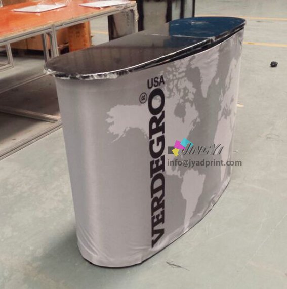 High Quality Flannel Panel POP up Display Table Dye Sublimation Polyester (260gsm) Banner Printing