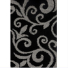 5'×8' Polyester Modern Shag Carpet Plain Area Rug