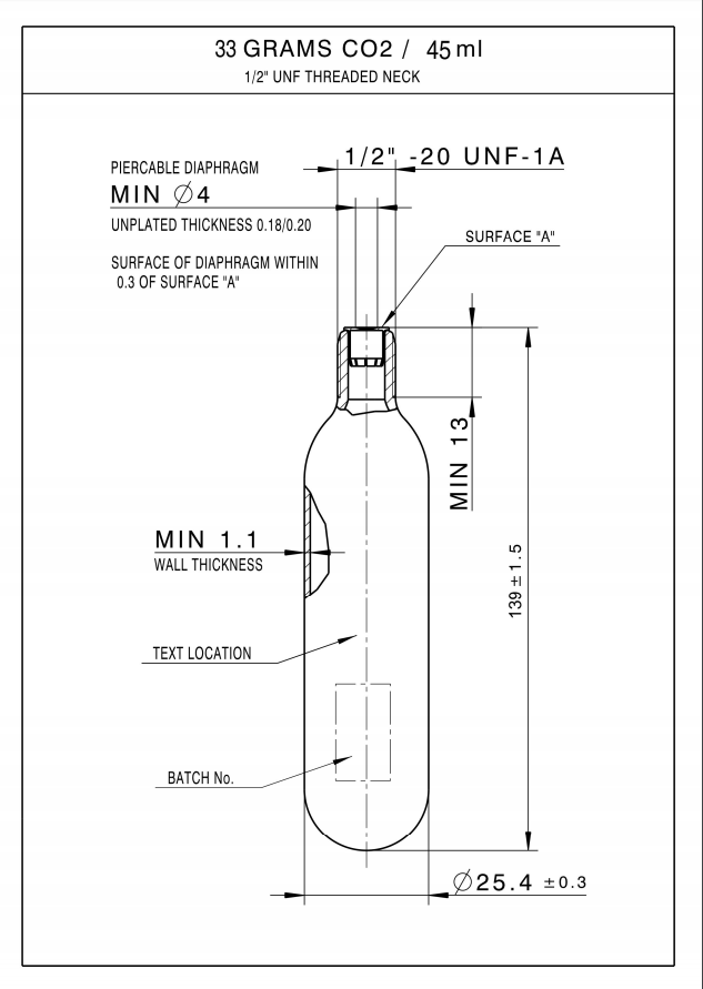 Are There Different Size Co2 Cartridges at Stuart Weber blog