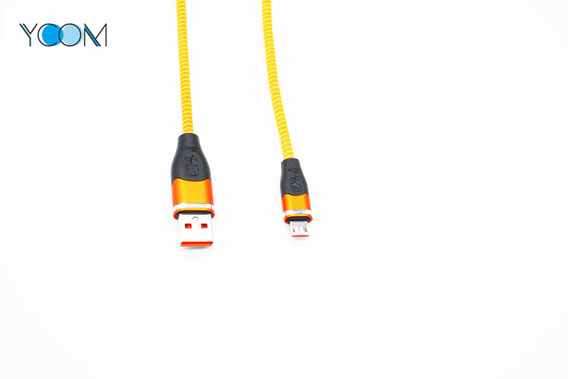 Cable de carga micro USB de alimentación eléctrica de datos USB