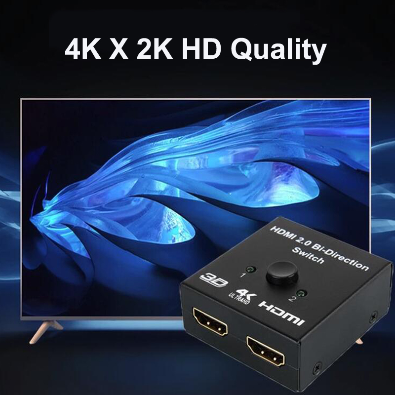  1x2 HDMI 2.0 Bi-Direction Switch