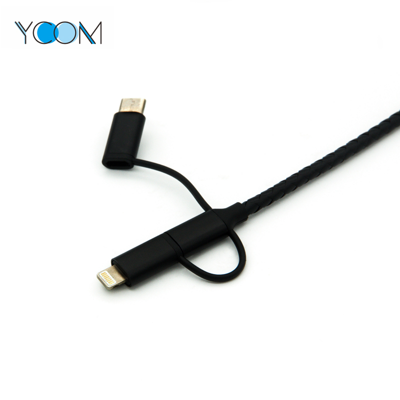 YCOM 2 In 1 USB Data Cable For Mobile Phone