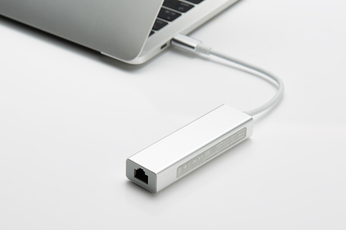 Nuevo adaptador de aluminio USB 10Gbps Ethernet / USB Hub Port / USB-C Hub