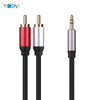 2 RCA to 1 Video Cable Audio Cable Male to Male