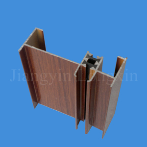 Wooden Print Aluminium Extrusion for Windows