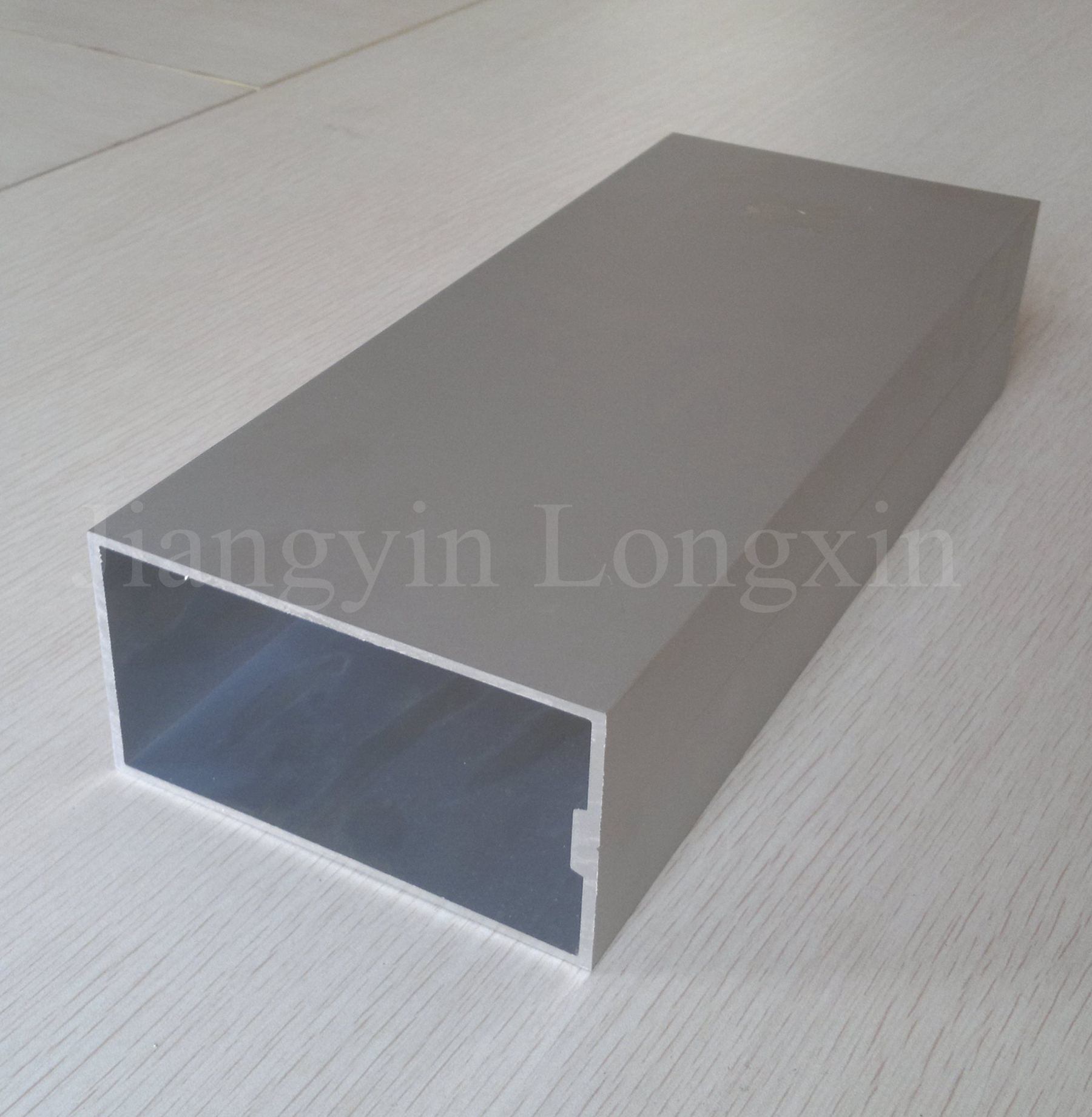 Silver Anodized Aluminum Profile of Curtain Wall