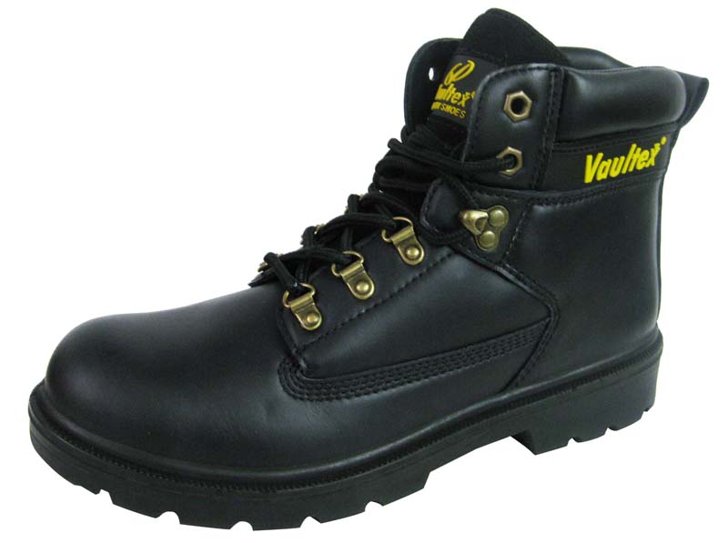 PU injection similar as goodyear welted genuine leather safety boot