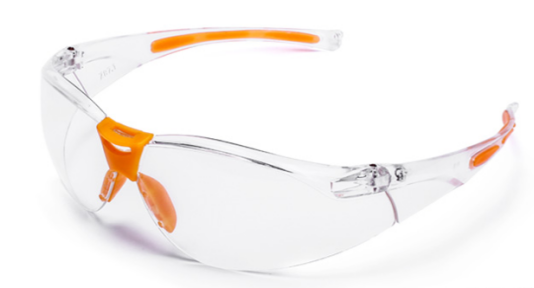 PC lens PVC/ PC arm safety glasses goggles