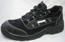 Suede leather safety shoes