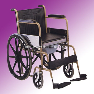 Commode wheelchair