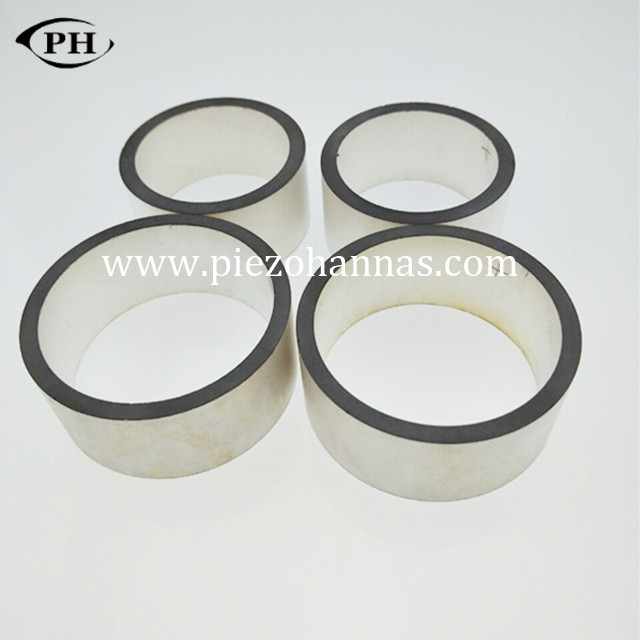anillo piezoeléctrico de la alta calidad PZT de 38mmx15mmx5m m para los dispositivos ultarsonic