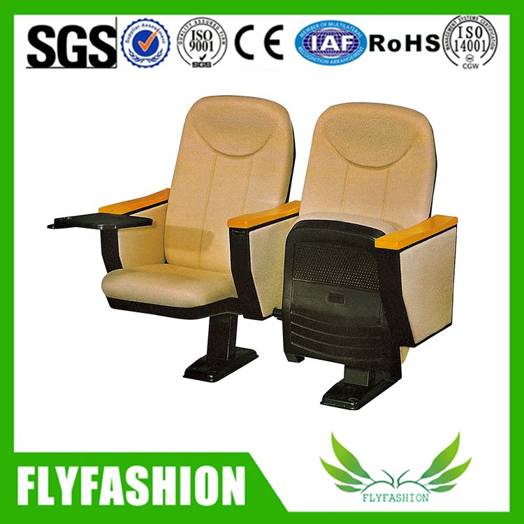 Tela cómoda con la silla del teatro del color del marrón de la esponja (OC-169)