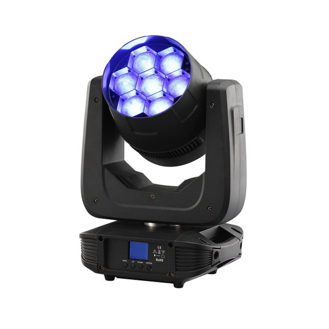 7x40W 4 in 1 LED Moving Head Zoom