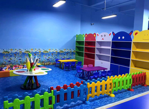 Handwork Area of kids Indoor play area