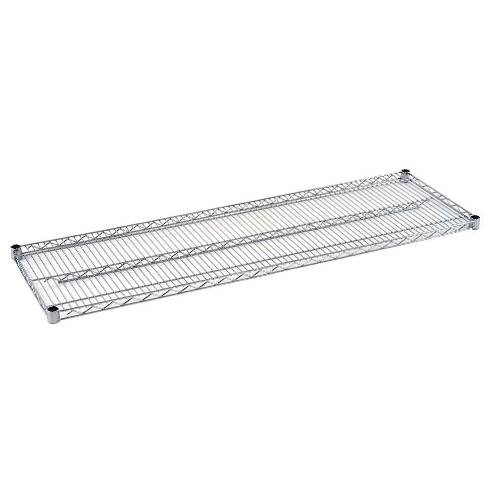18 Deep X 60 Wide X18 High 2 Tier Starter Wire Shelves 18 Deep X 60 Wide X18 High 2 Tier