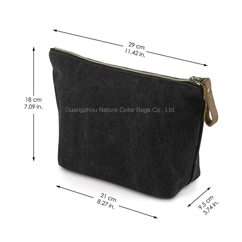 Mens Leisure Casual Canvas Clutch Bag for Light Items