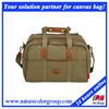 Mens Leisure Canvas Duffle Bag for Long Weekend Trips