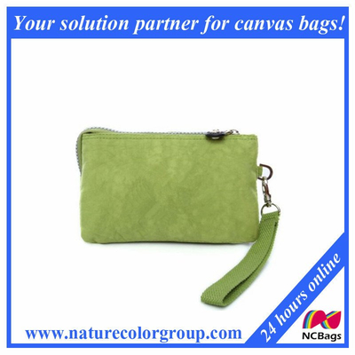 Women′s Phone Card Holder Handbag Canvas Purse Pouch Money Bag Wallet Clutch Bag