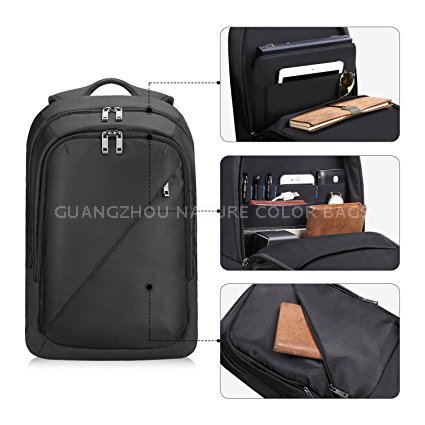 Business laptop backpack lightweight office daypack for Men women