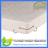 防水小儿床床垫保护者低变应原的缝制的小儿床床垫