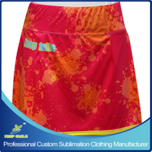 Custom Sublimation Lacrosse Women Clothes for Border Skirt