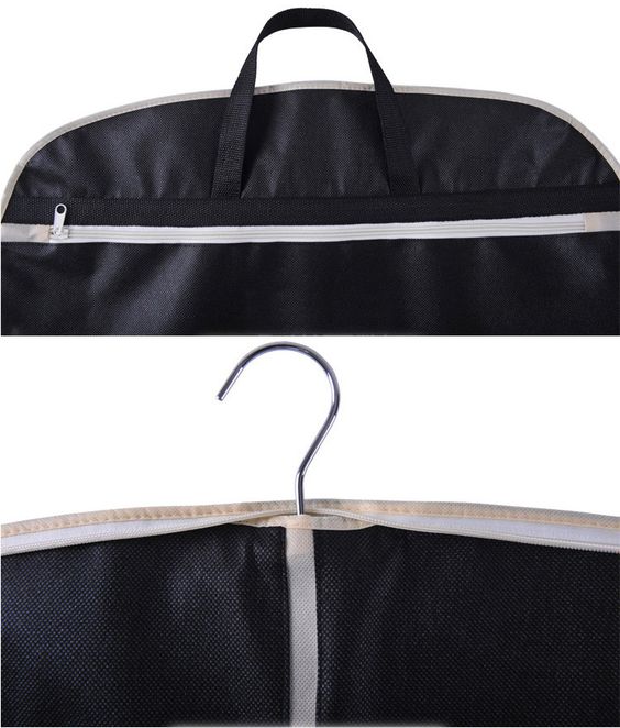 Coat Clothes Garment Suit Cover Bags Dustproof Hanger Storage Protector Travel Storage Organizer Case