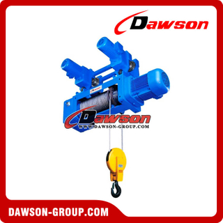 Monorail Electric Wire Rope Hoist Hook Suspension type Hoist 2-1 Electric Wire Rope Hoist