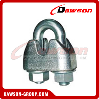 DIN EN 13411-5 - 2003 Type A U-Bolt Wire Rope Grips, Din 1142 Galv. Malleable Cast Wire Rope Clip